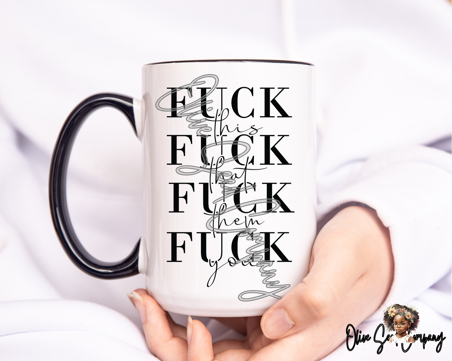 Mug 'Swear 7'